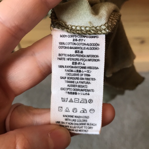 Free People Rally Perforated Peplum Tank Top Green Size Small - Picture 5 of 7